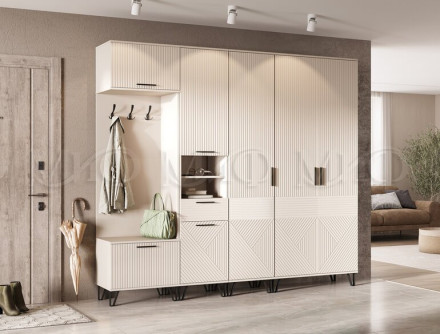 Шкаф с вешалкой Флэш, Кашемир 