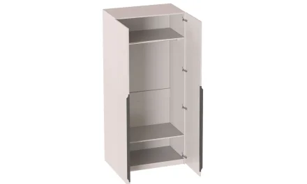 Шкаф двухдверный Нора, Персидский жемчуг/Вереск Ромено 