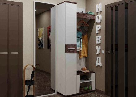 Зеркало навесное 7 Норвуд 